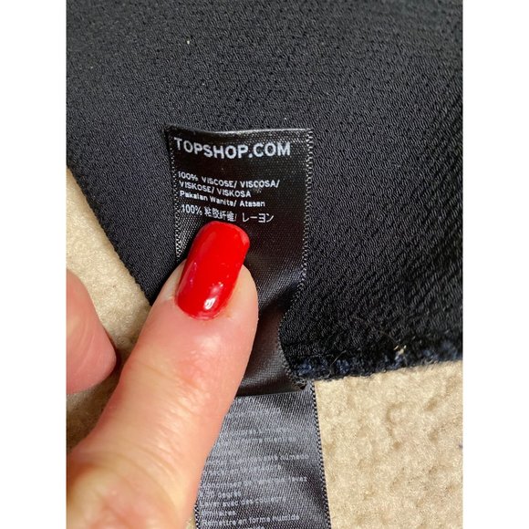 TOPSHOP Tank Top Size 4 - Picture 5 of 5